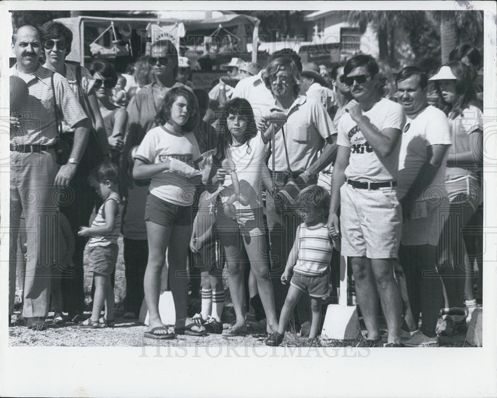 1980 Press Photo airport crowd - Historic Images