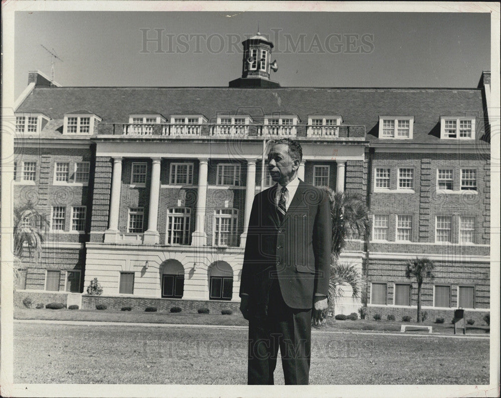 1967 Press Photo Florida A. And M. College, Tallahassee, President, George Gore - Historic Images