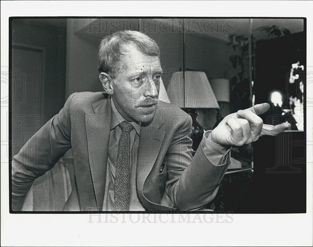 1980 Press Photo Max Von Sydow, Flash Gordon - Historic Images