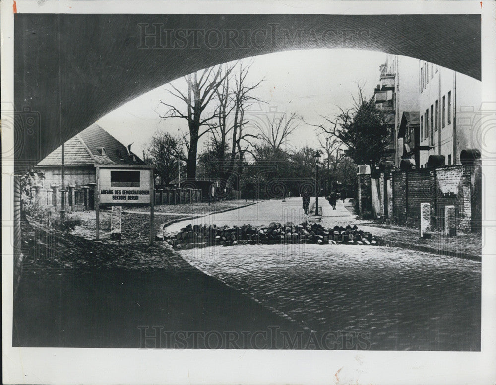 1953 Press Photo East, West Germany Border - Historic Images