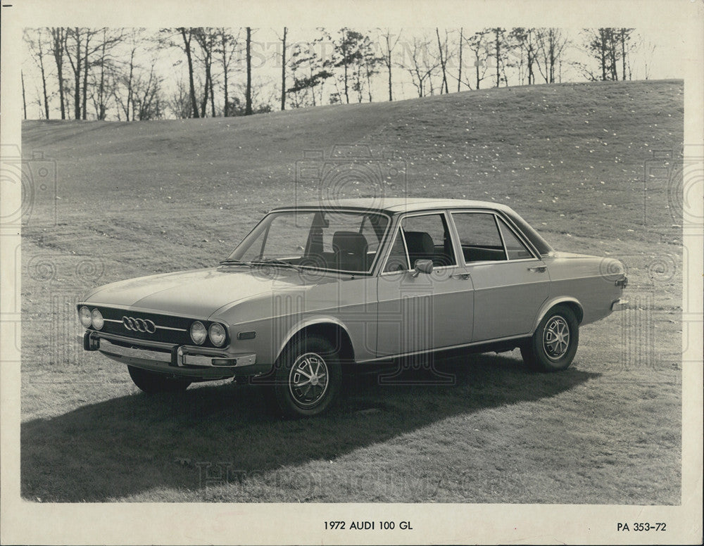 1972 Press Photo Audi new top of the line Audi 100 GL sports - Historic Images