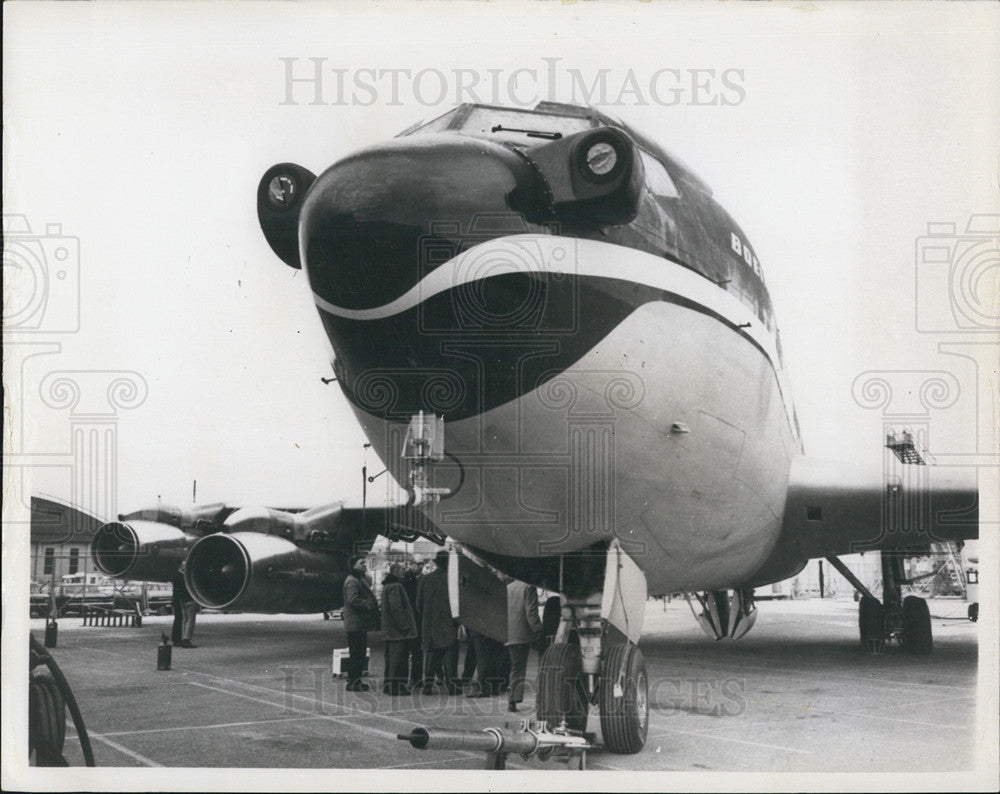 1969 Press Photo Boeing 707 - Historic Images