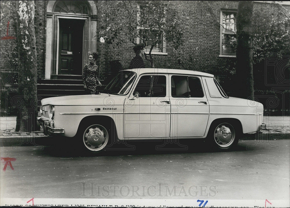 1964 Press Photo 1965 Renault R8 1100 model - Historic Images