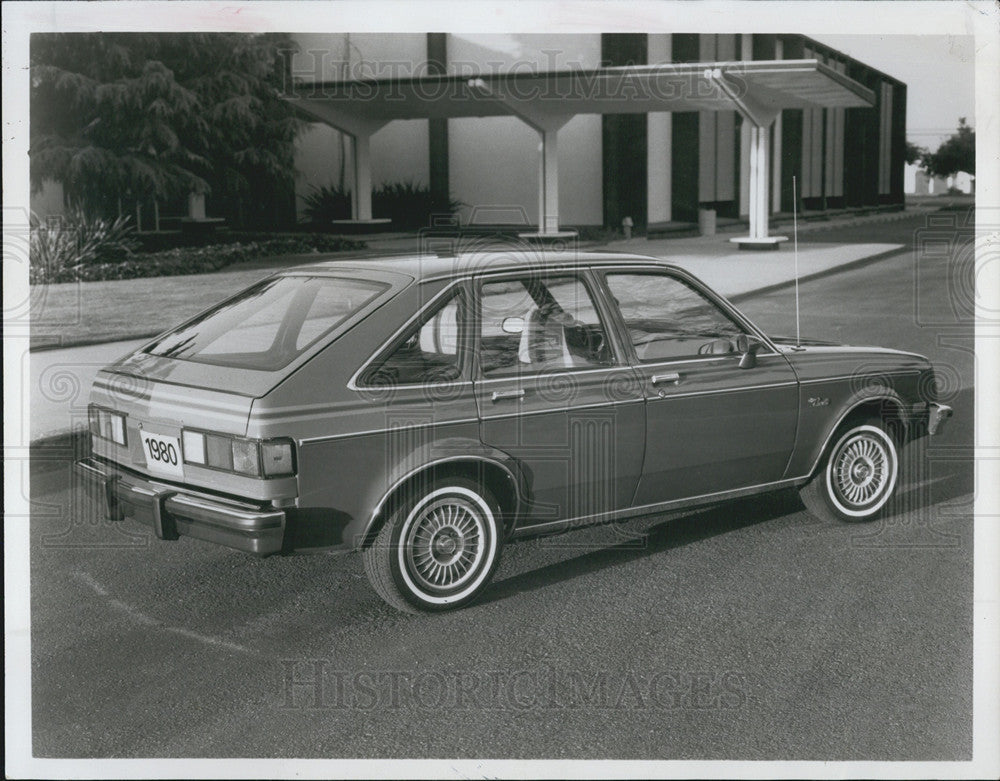 1979 Press Photo 1980 Chevrolet Chevette 4 door model - Historic Images