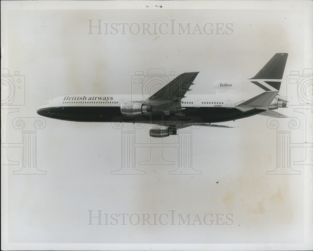 1974 Press Photo The British Airways L1011 can seat 320 persons - Historic Images