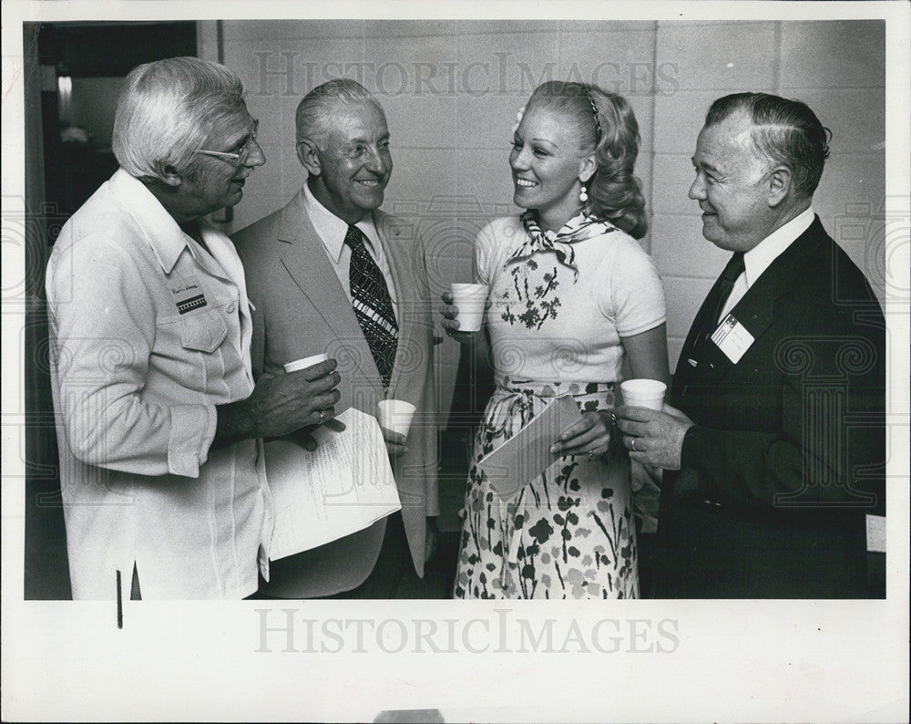 1977 Press Photo Members of NASA&#39;s Space Update &#39;77 steering committee - Historic Images