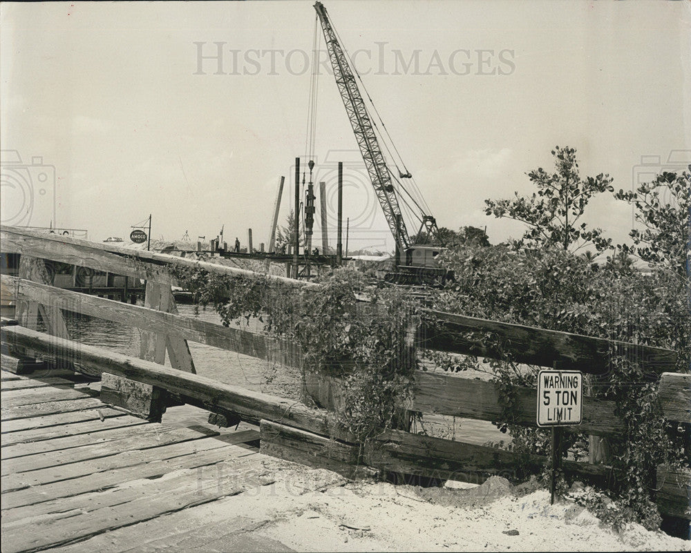 1969 Press Photo Sand Island Bridges - Historic Images