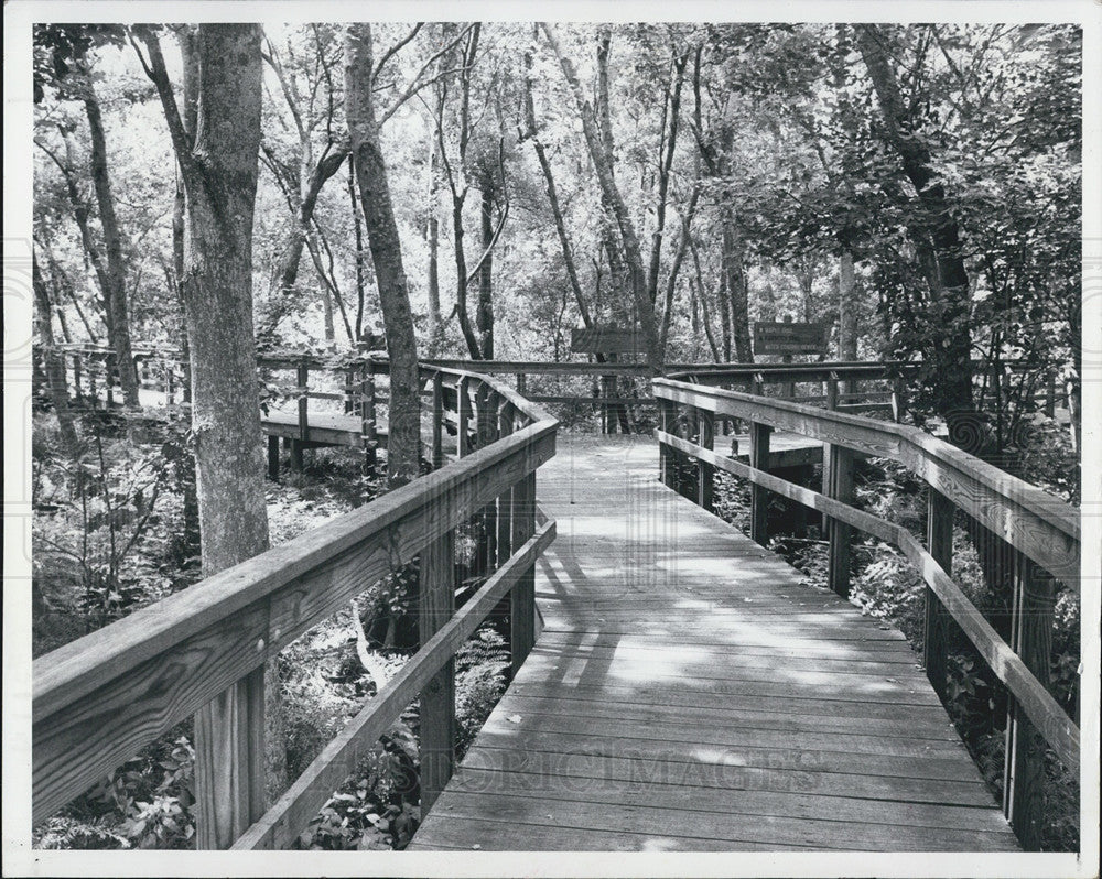 1983 Press Photo Sawgrass Lake Park - Historic Images