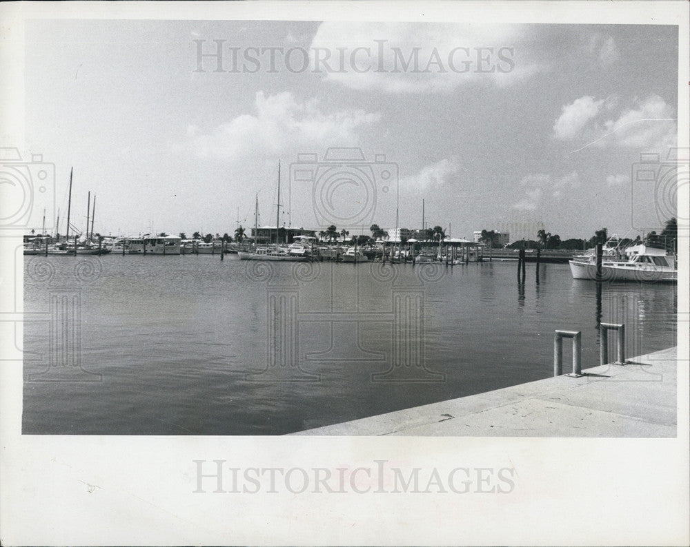 1968 Press Photo Marina Mar in Sarasota is a Boatman&#39;s Mecca - Historic Images