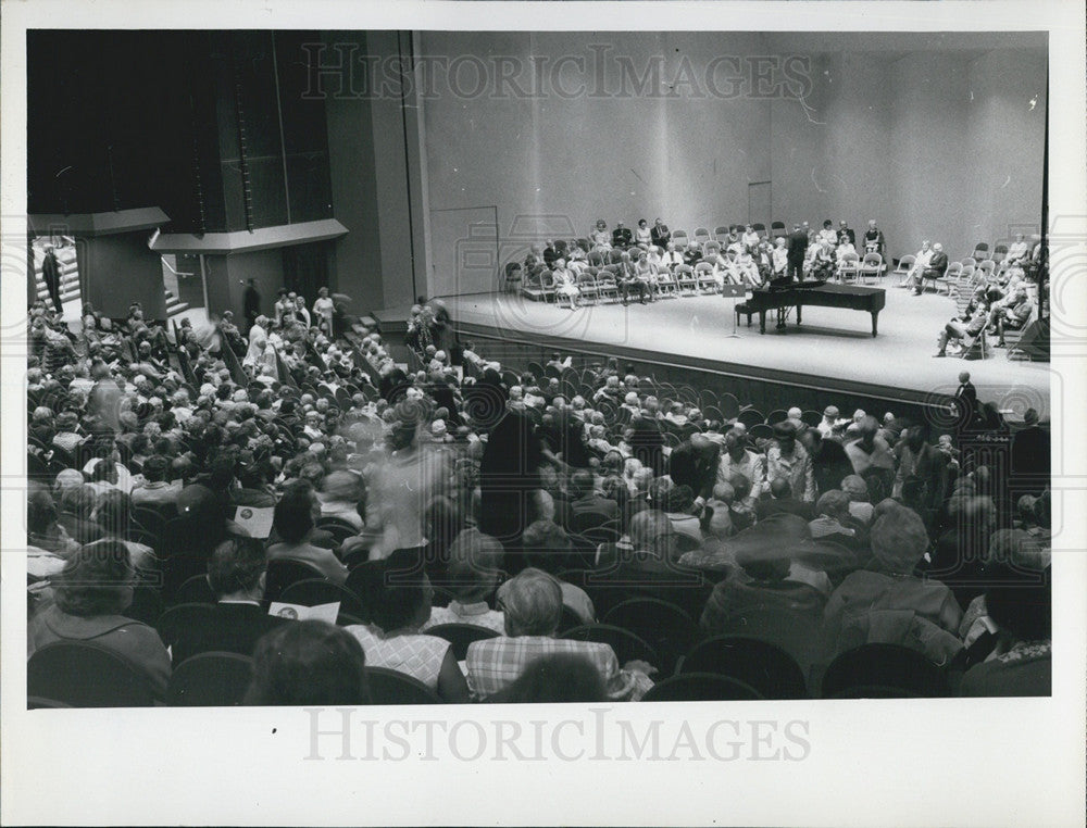 1970 Press Photo Sarasota Van Wezel Hall - Historic Images