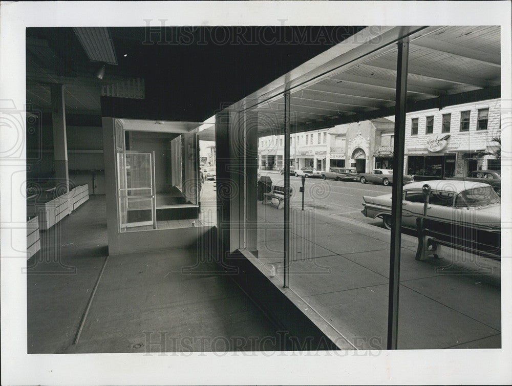 1960 Press Photo Main Street Sears Store St. Petersburg Florida - Historic Images