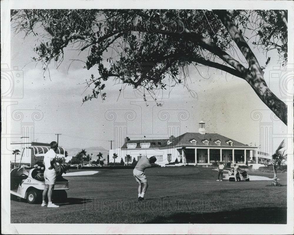 1957 Press Photo Golf/Los Vegas - Historic Images