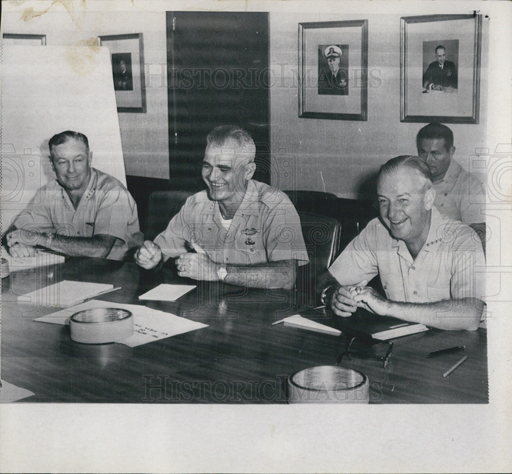 1965 Press Photo Gen. William Westmoreland Commander of US Forces - Historic Images
