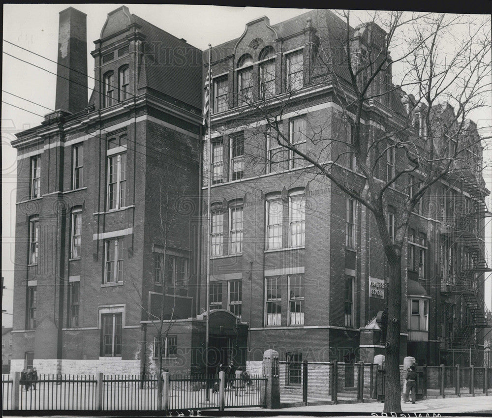 1948 Press Photo Old Manierre School - Historic Images