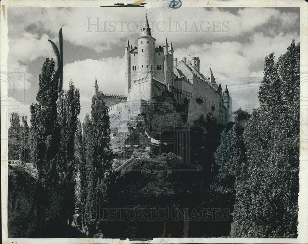 1963 Press Photo The Alcazar Segovia Spain Castle - Historic Images