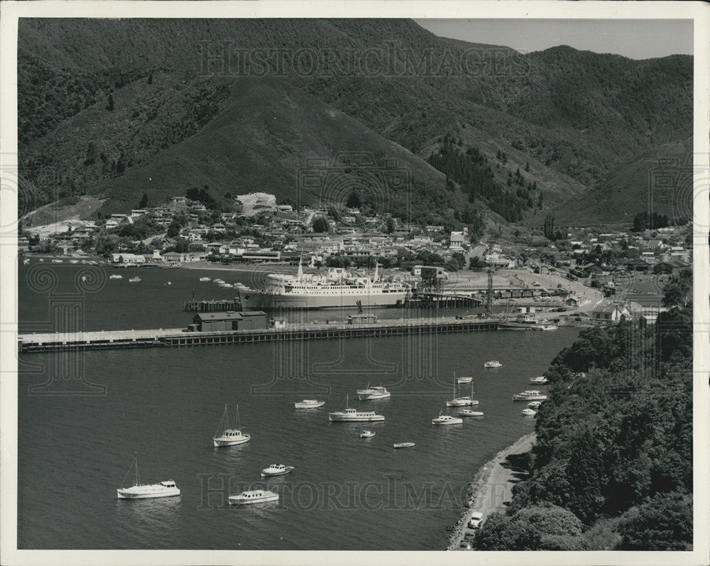 1968 Press Photo One of the gateways to the Marlborough Sounds New Zealand - Historic Images