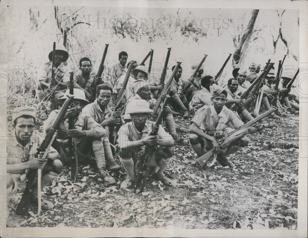 1941 Press Photo Ethiopians Fight for their Country - Historic Images