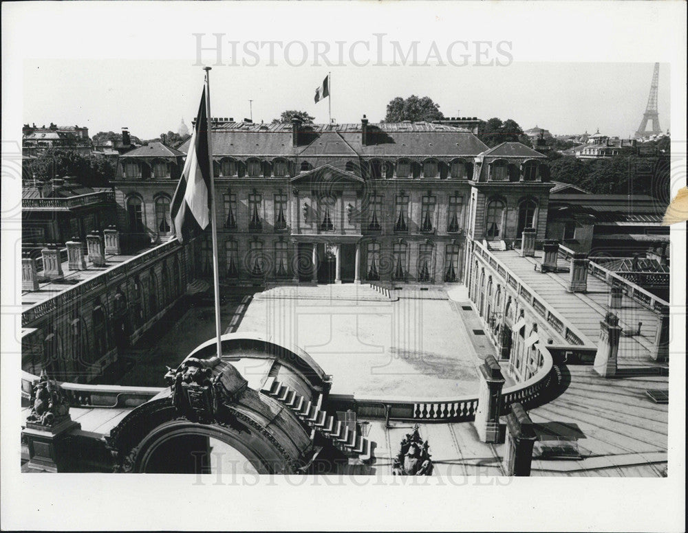 1976 Press Photo The Elysee Palace Paris France - Historic Images