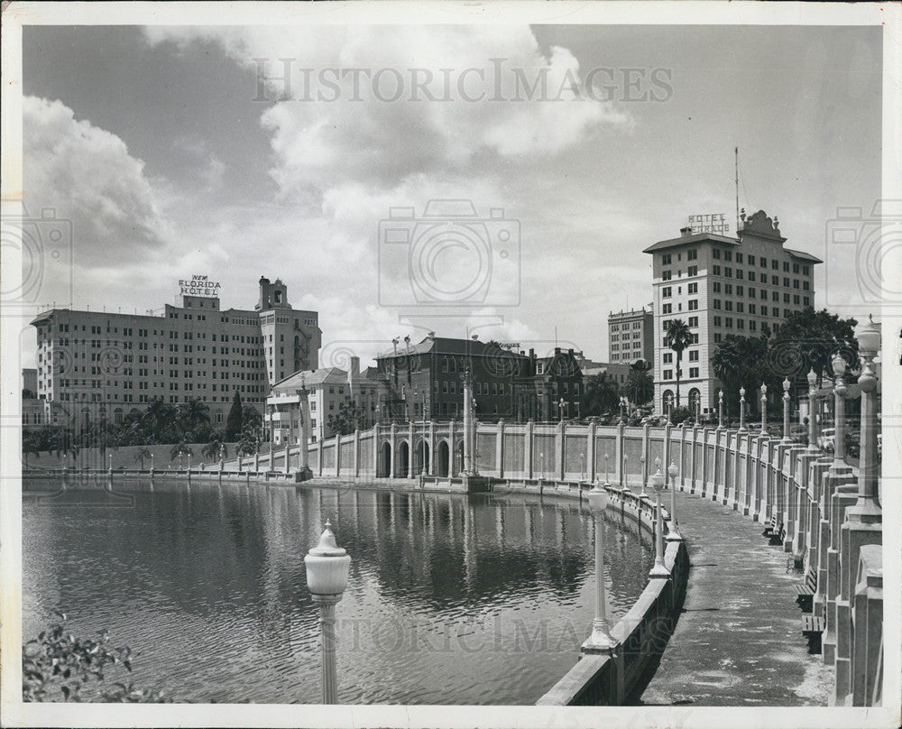 1986 Press Photo Stately Lakeland Terrace Hotel - Historic Images