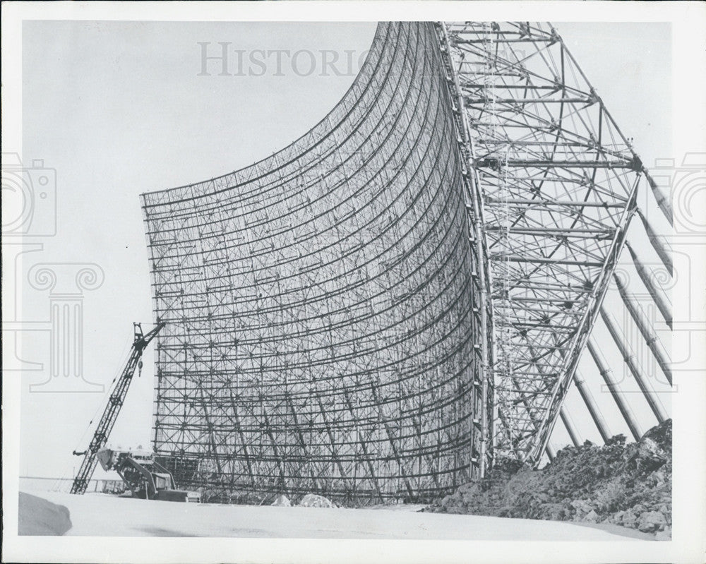 1961 Press Photo On going construction project - Historic Images