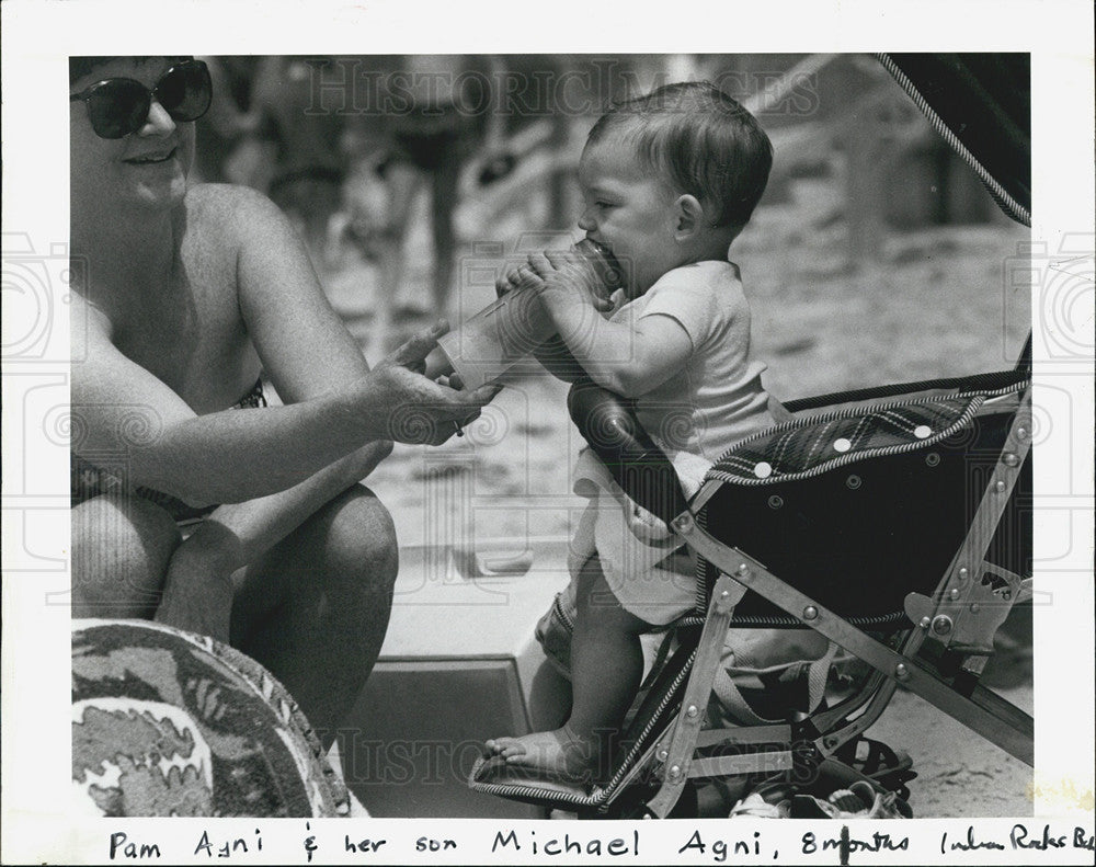 1984 Press Photo Indian Rocks Beach - Historic Images