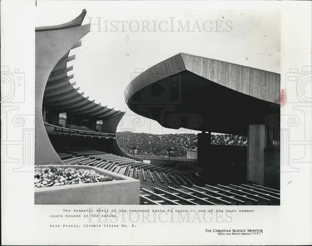 1975 Press Photo Santa Fe Opera House - Historic Images