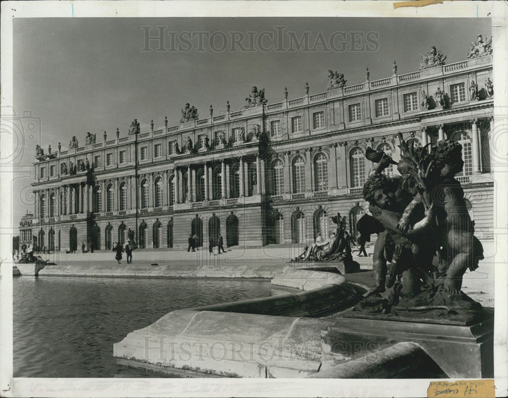 1965 Press Photo British, French &amp; American leaders came to Palace of Versailles - Historic Images