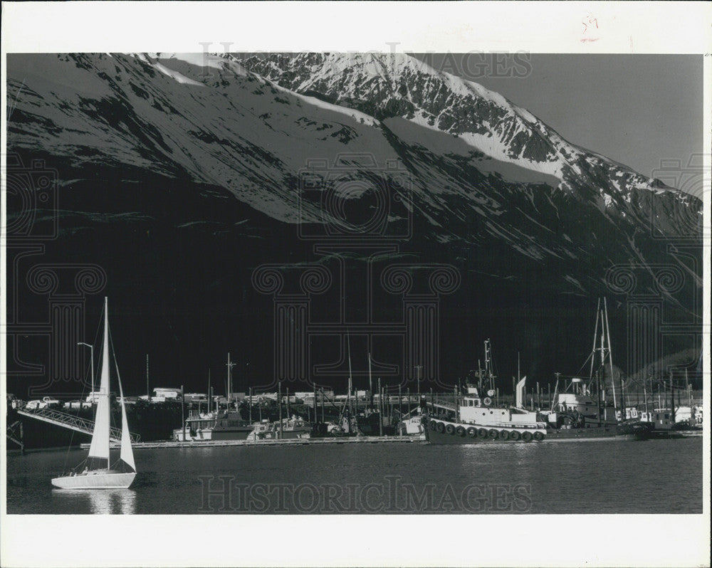 1981 Press Photo Prince William Sound one of most spectacular water wonderland - Historic Images