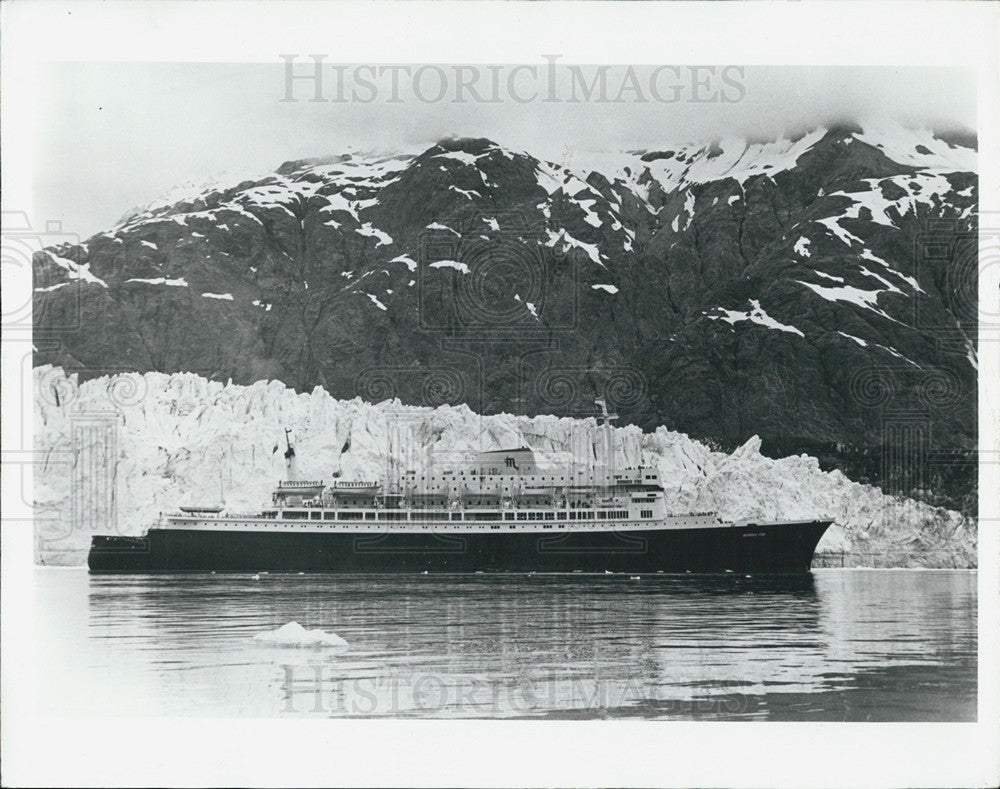 1978 Press Photo Alaska cruise ship - Historic Images