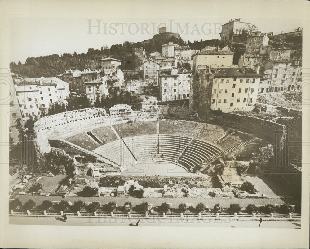 Press Photo Italy roman Theater - Historic Images