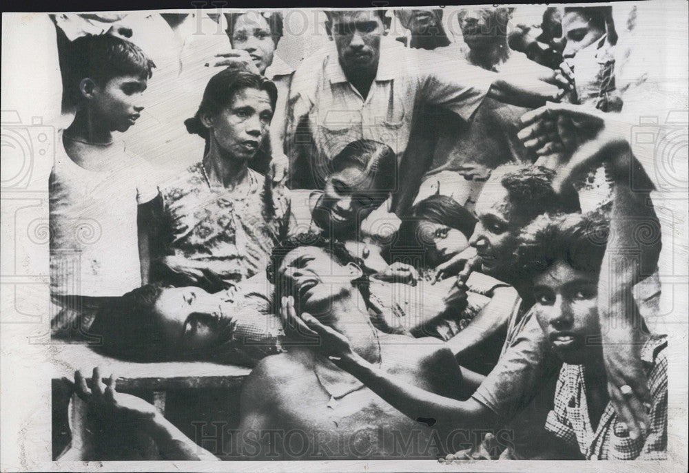 1959 Press Photo Kerala Communist ruled state India Young Woman shot to death - Historic Images