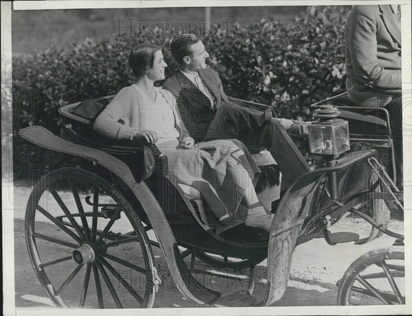 Mr, Mrs John D Rockefeller III, Bermuda 1932 Vintage Press Photo Print ...