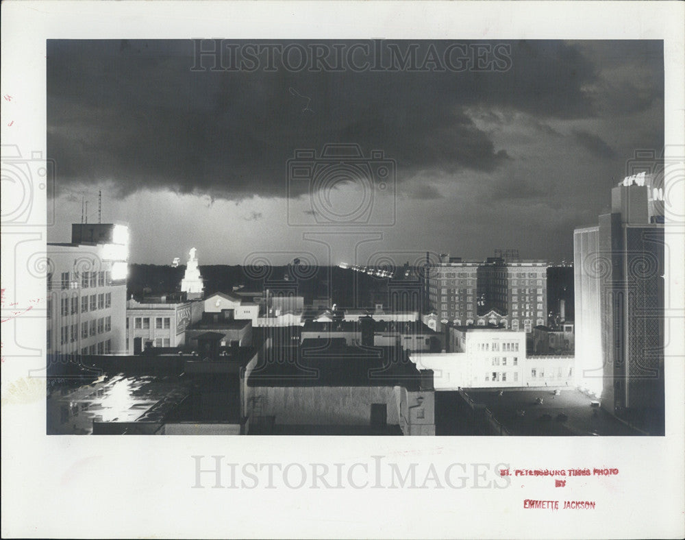 1961 Press Photo Storm, St Petersburg - Historic Images