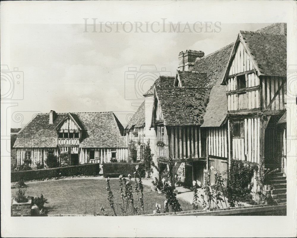 1989 Press Photo France Housing Country Homes - Historic Images