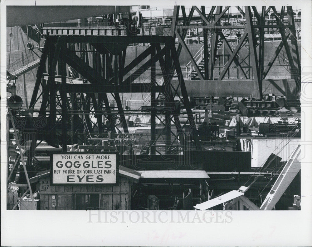 1971 Press Photo Tampa Waterfront - Historic Images