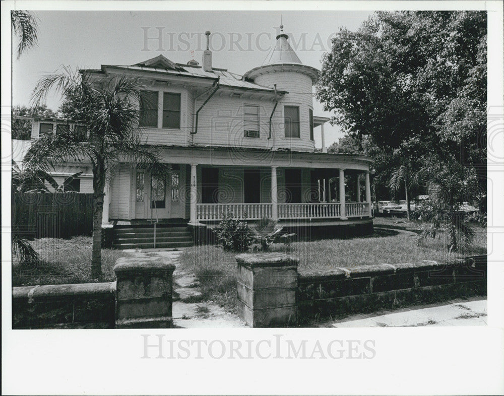 1987 Press Photo Pippin House, Tampa - Historic Images