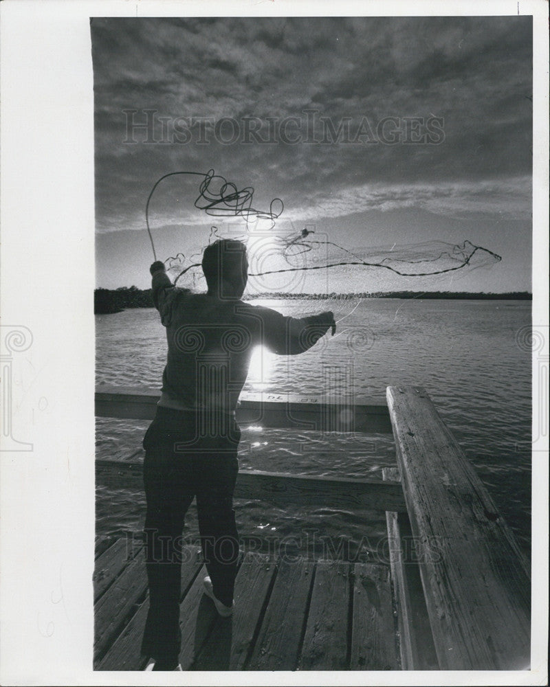 1970 Press Photo Weedon Island Bridge - Historic Images