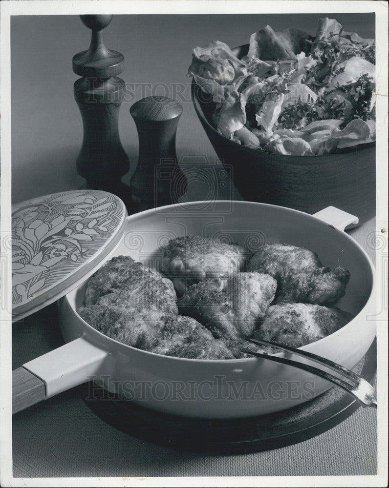 1979 Press Photo Oven-Fried Chicken Gordon - Historic Images