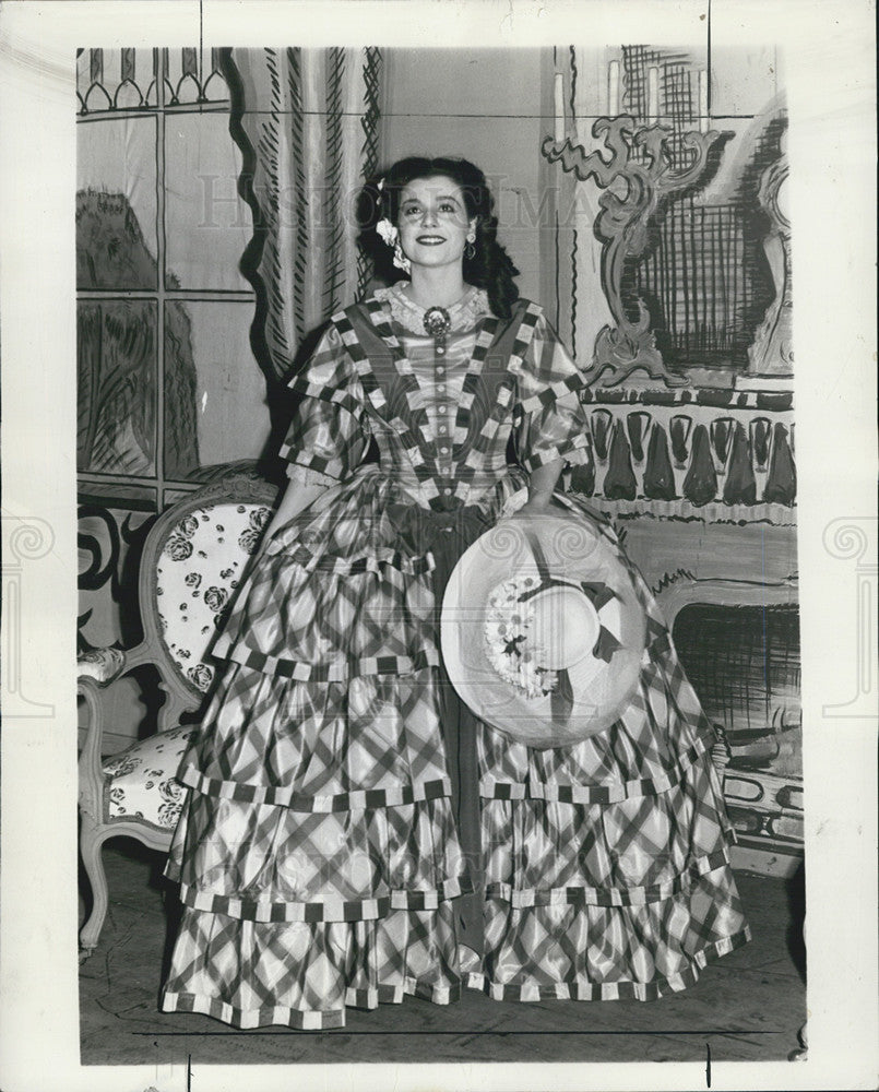 1946 Press Photo Fiorenza Quartararo Singer La Traviata Central City Opera - Historic Images