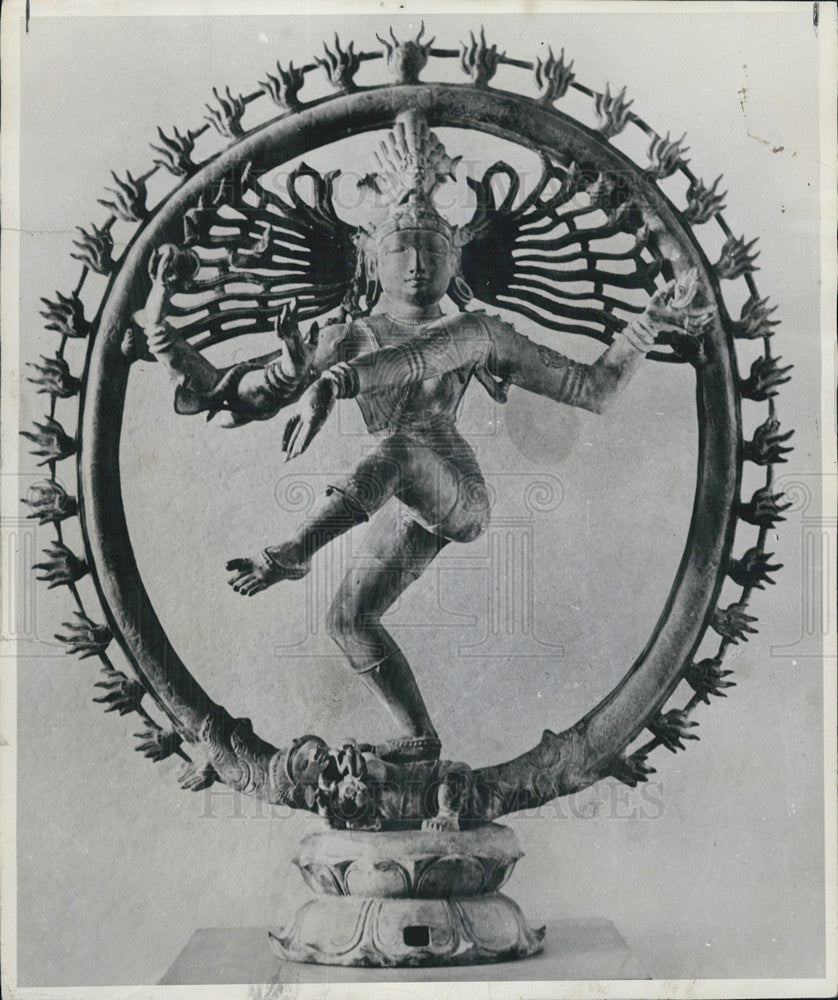 Press Photo Dancing Siva at Chappell House in Denver - Historic Images