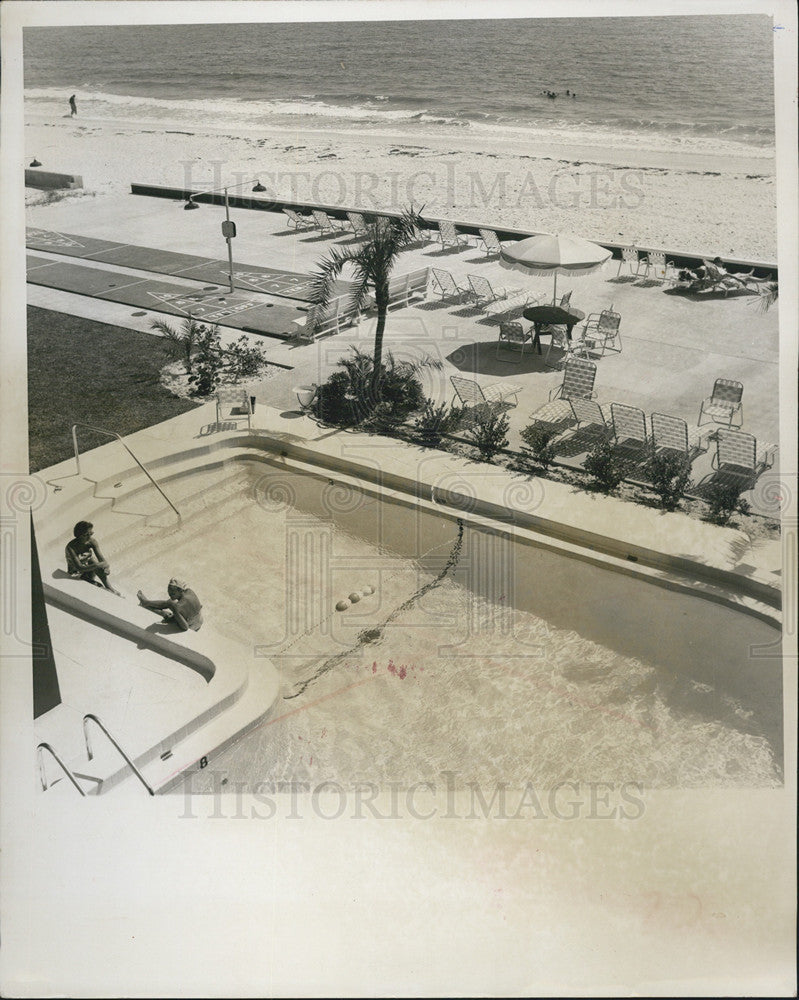 1955 Press Photo Treasure Island&#39;s Georgian Terrace - Historic Images