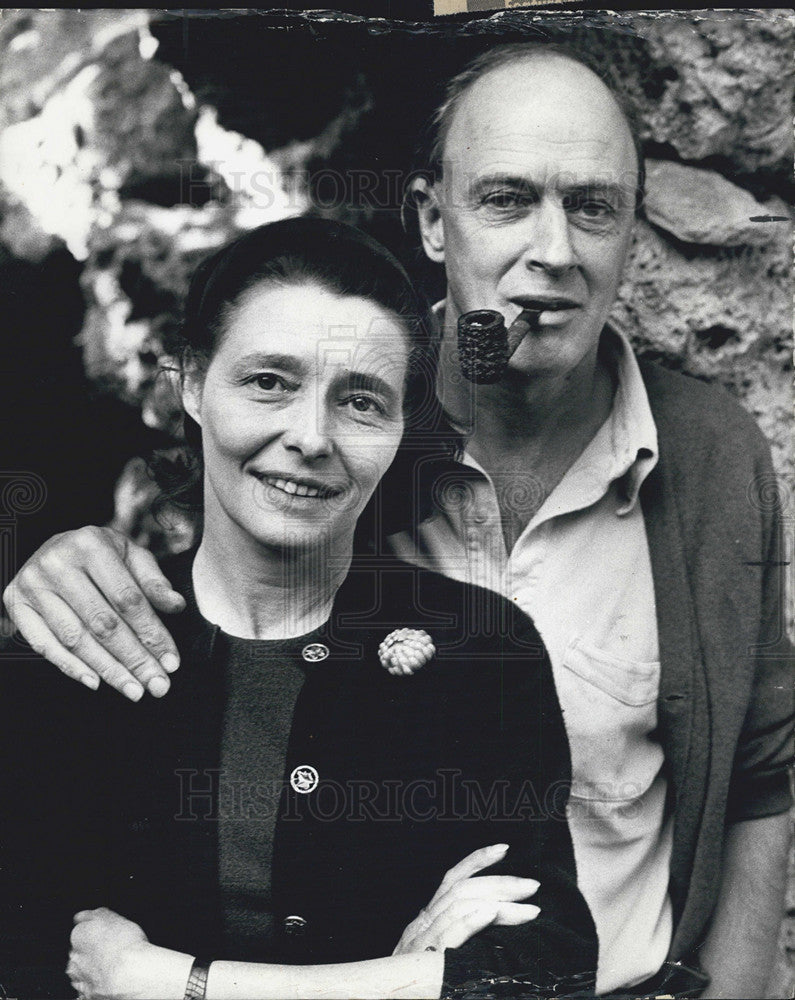 1970 Press Photo Patricia Neal &amp; Raold Dehl &quot;The Road Builder&quot; - Historic Images