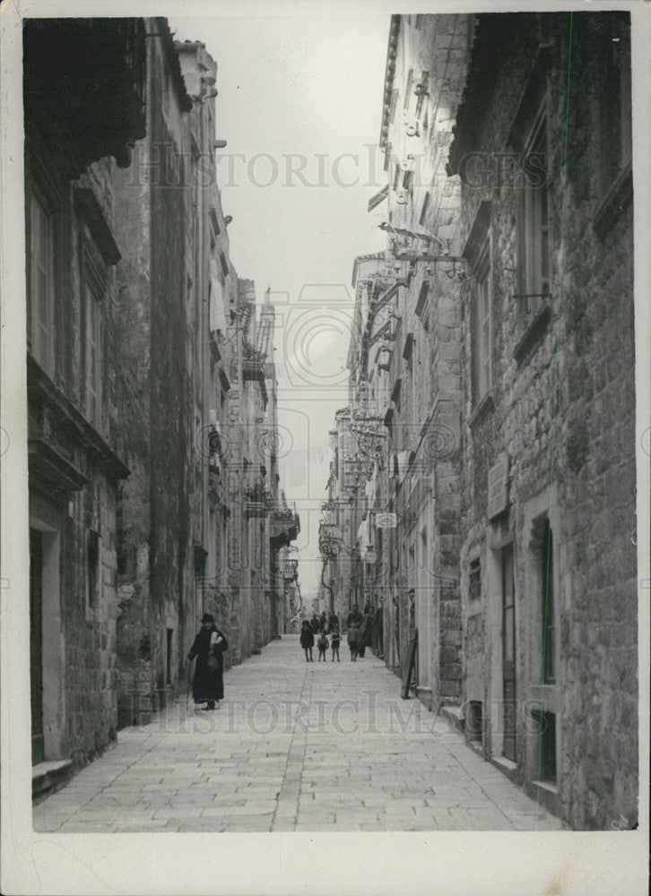 Press Photo Old Synagogue in Dubrovnik, Croatia - Historic Images