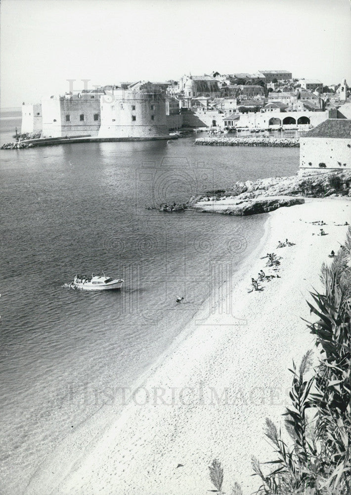 1983 Press Photo Dubrovnik, Yugoslavia - Historic Images