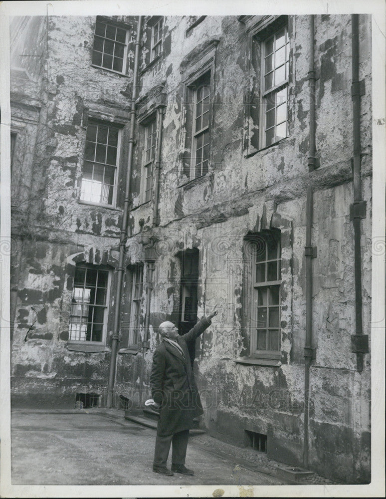 1958 Press Photo Oxford University, England Growing Old - Historic Images