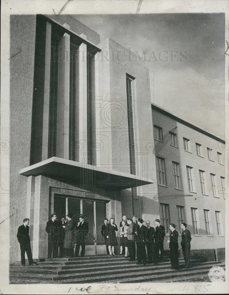 1945 Press Photo University of Iceland, Reykjavik - Historic Images