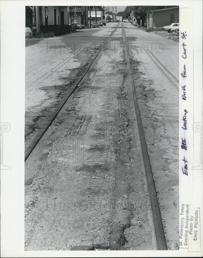 1984 Press Photo East Avenue, Clearwater - Historic Images