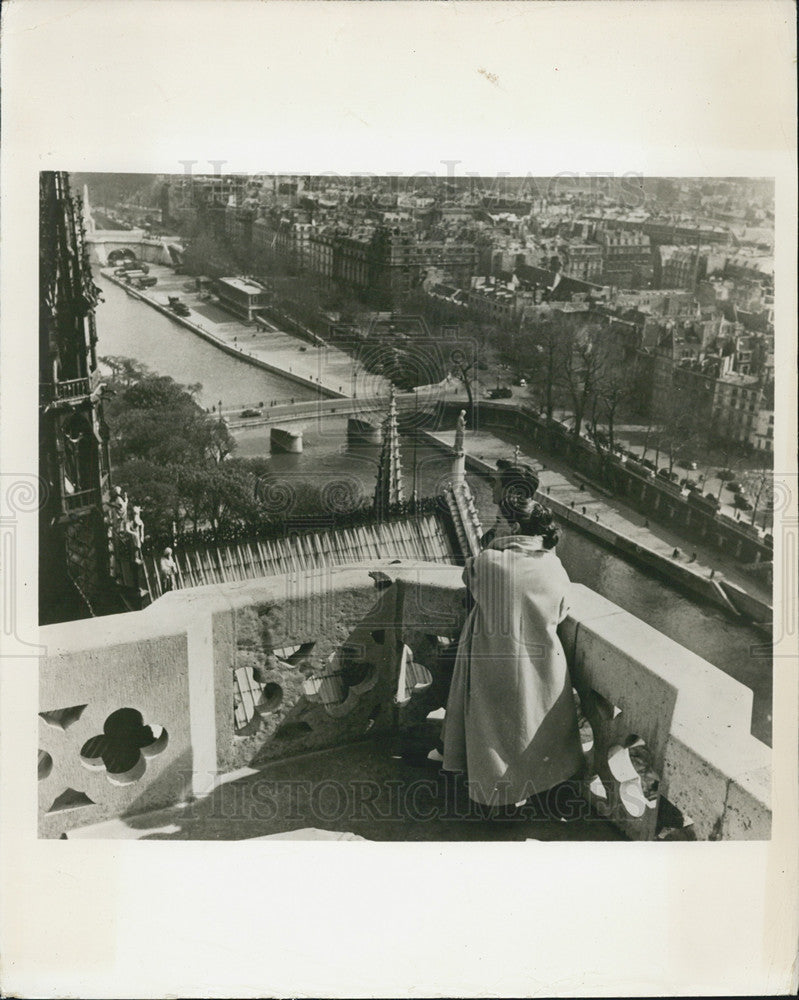 Press Photo Paris Notre Dame - Historic Images