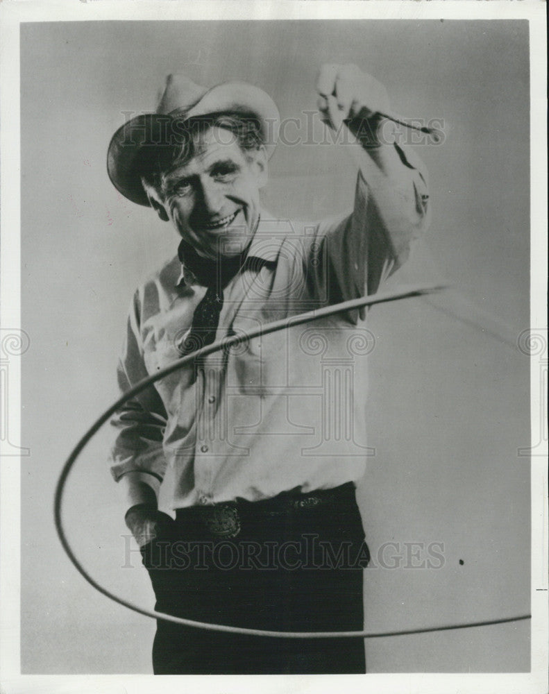 1979 Press Photo James Whitmore, Will Rogers - Historic Images