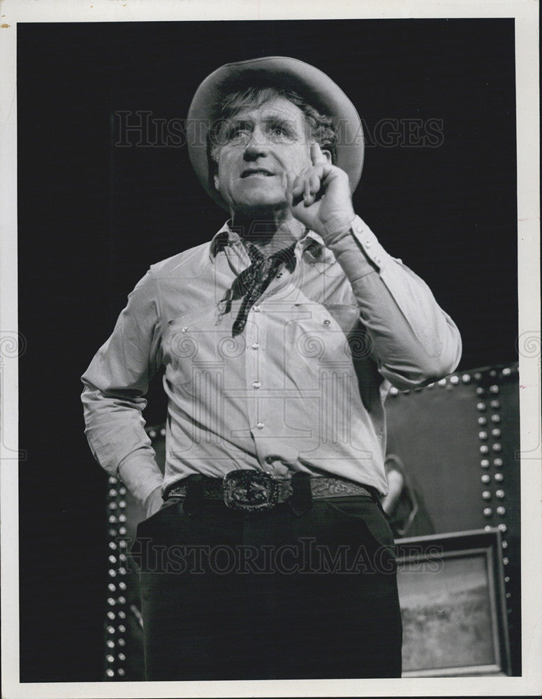 1972 Press Photo James Whitmore/American Actor - Historic Images